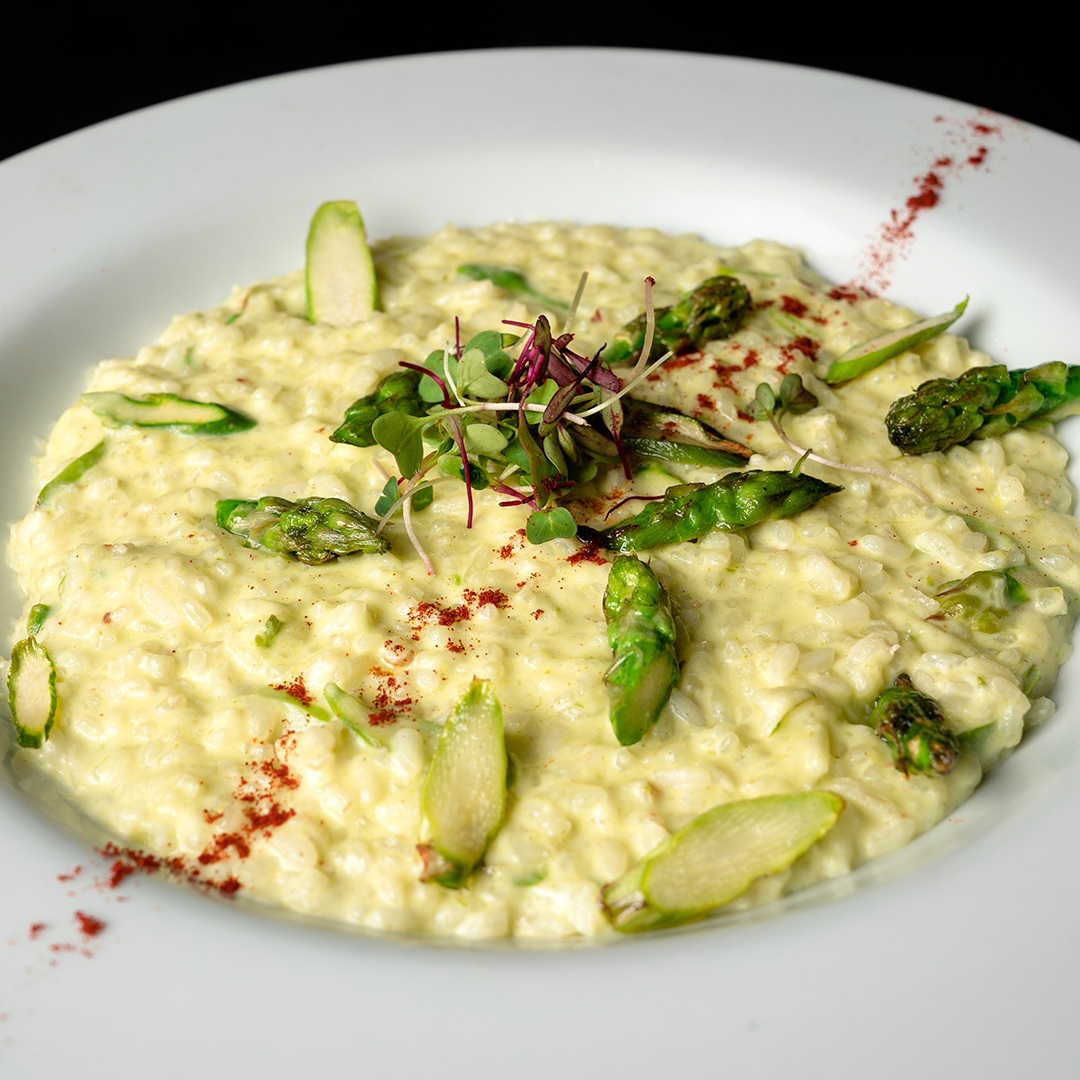 Risotto con Espárragos Jakes