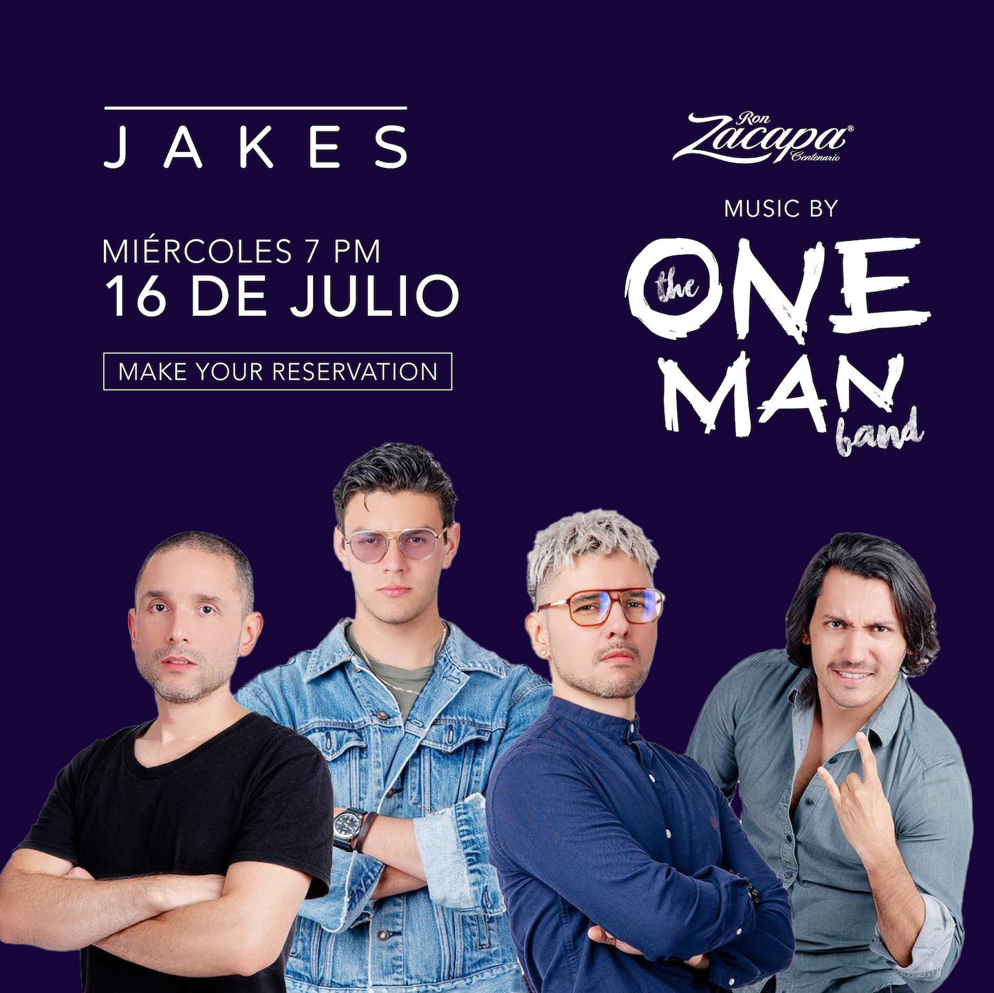 Reserva - One Man Band Eventos Jakes