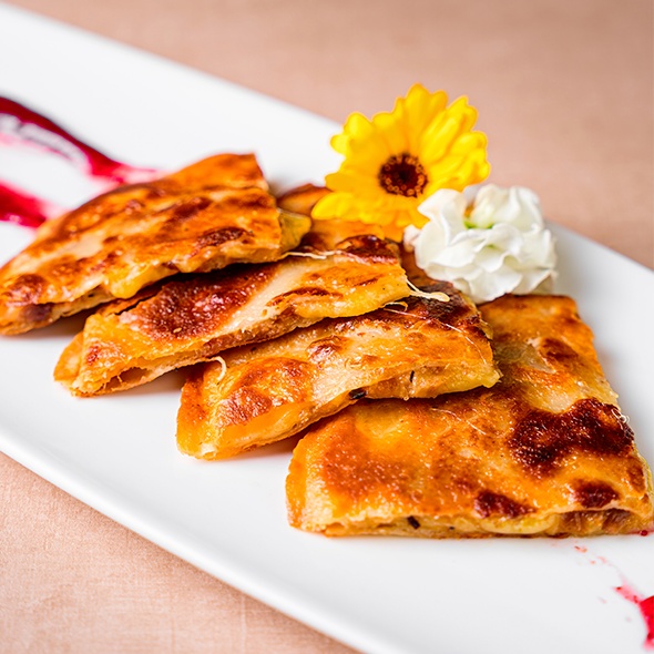 Quesadillas de Prosciutto Entradas Jakes
