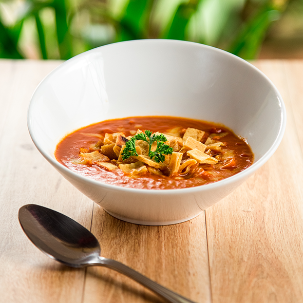 Sopa de Tortilla Sopas y Ensaladas Jakes